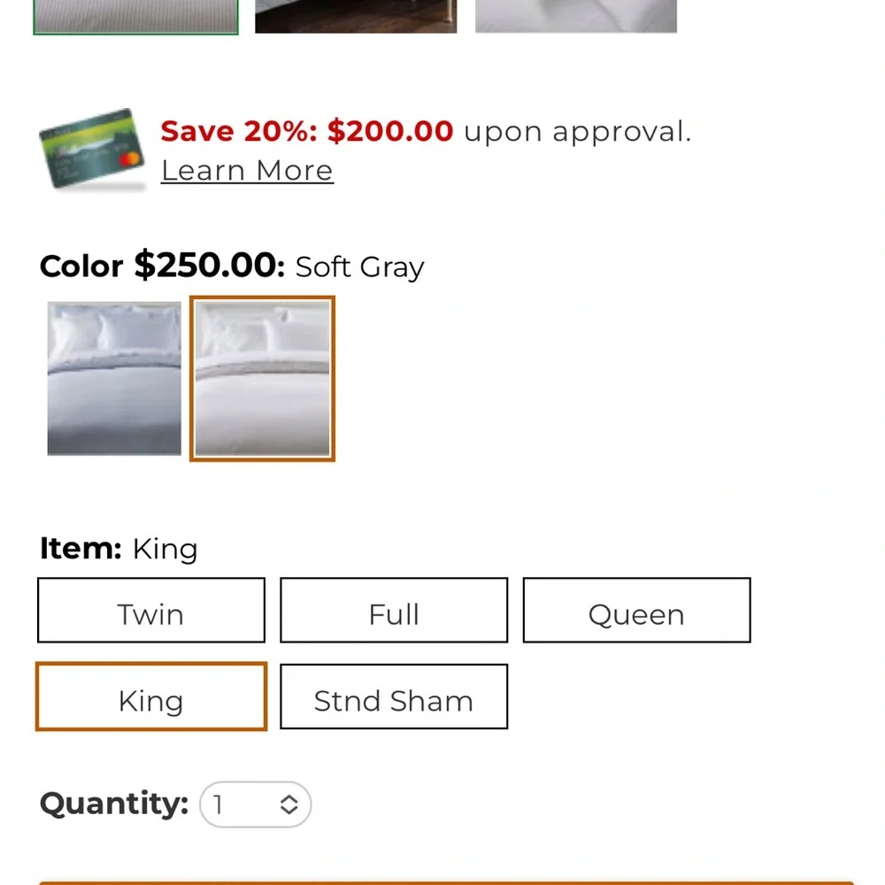 L.L. Bean Full Duvet Cover
